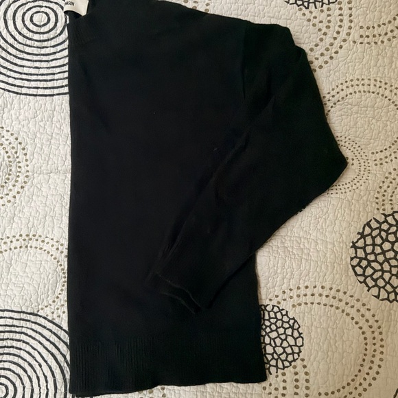 Buck Mason Black Wool Crew Neck Sweater - Picture 3 of 3